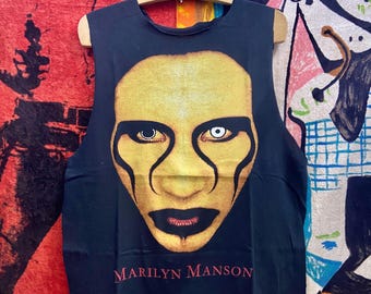 Vintage 00s Marilyn Manson “ Saint 03 : the Golden Age of