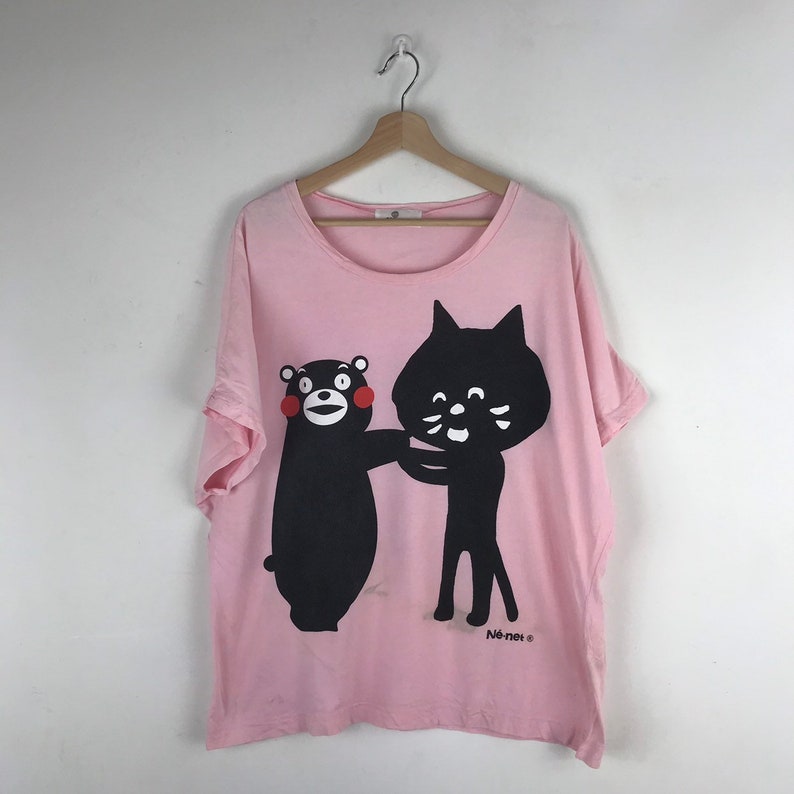 Ne-Net Shirt bat wing cat and bear