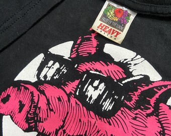 Vintage 90s Blind Pig Records American Blues Soul Music Label T