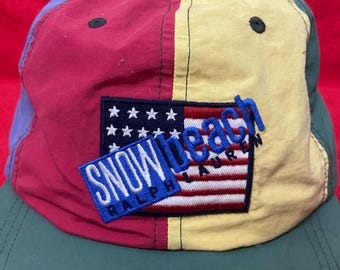 Vintage Polo Ralph Lauren Snow Beach Colorblock 1993 Lo Life Hip