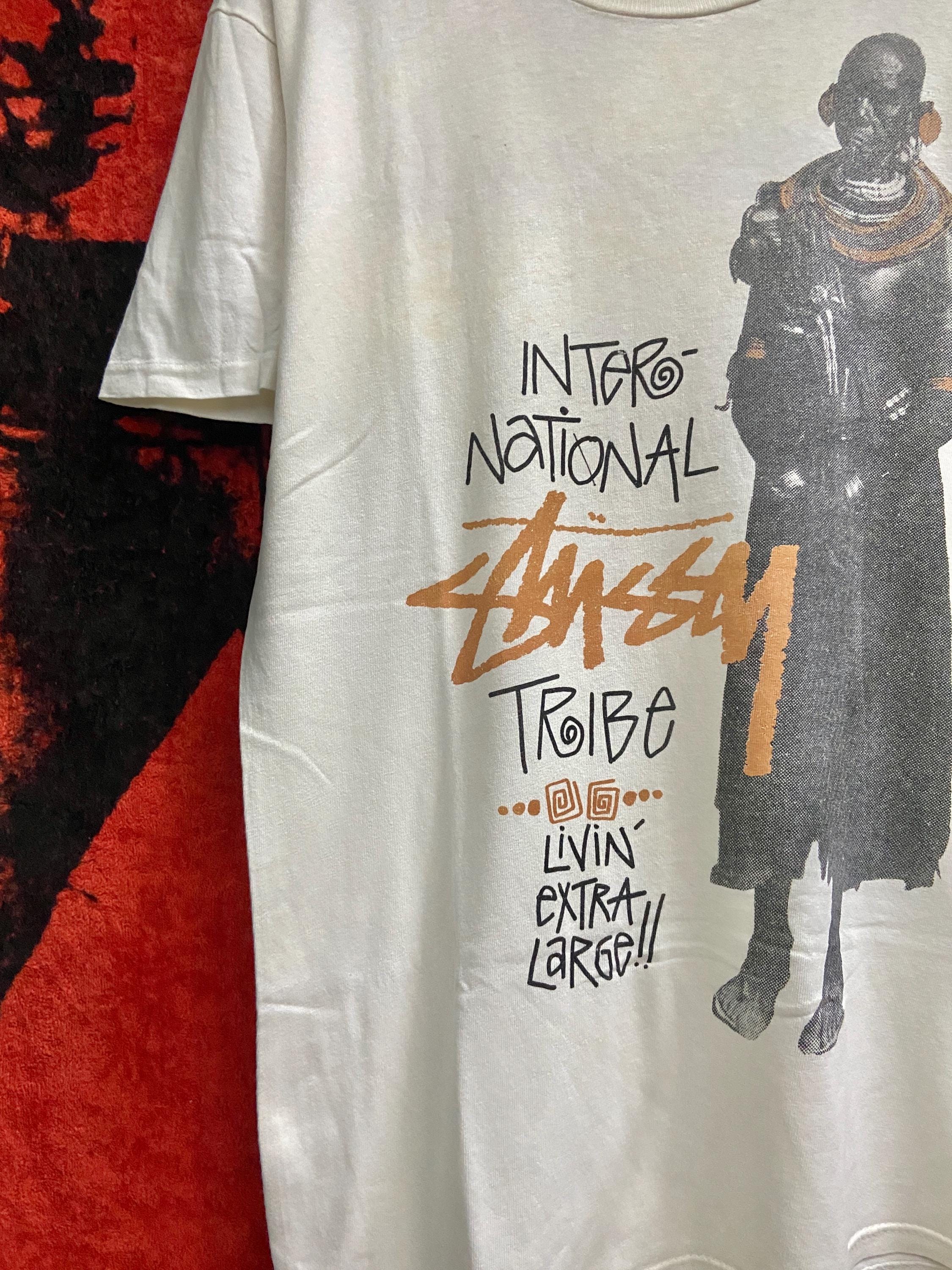 Vintage 80s OG Stussy International Stussy Tribe Era Photoprint 
