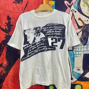 Vintage 90s Madonna American Pop Icon Legendary Photo T Shirt / Queen of Pop / Vintage Rock T Shirt Size L