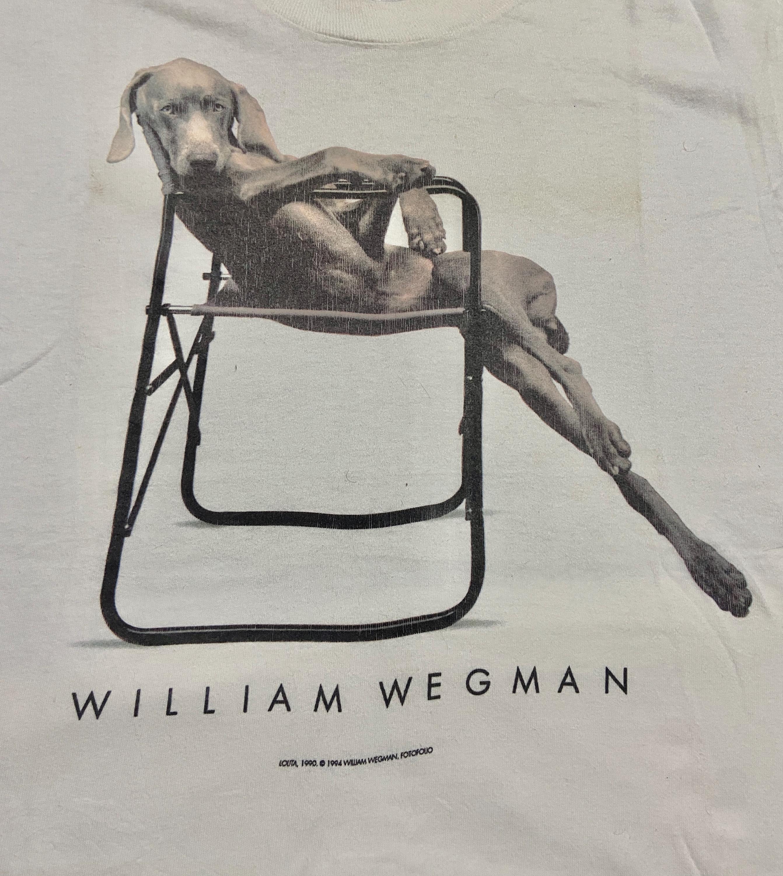 Vintage 90s William Wegman 