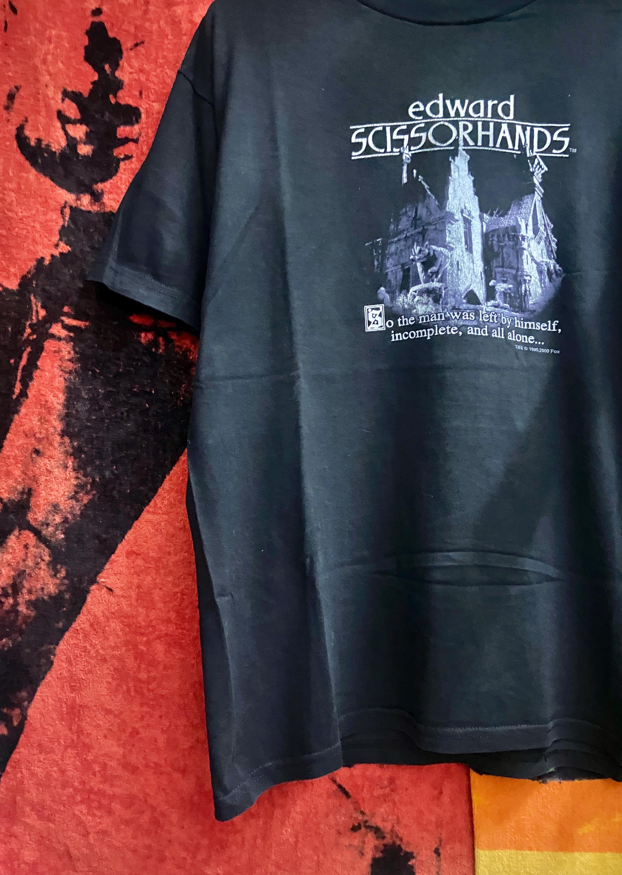 Vintage 00s Edward Scissorhands 1990 Gothic Avant Garde Romance