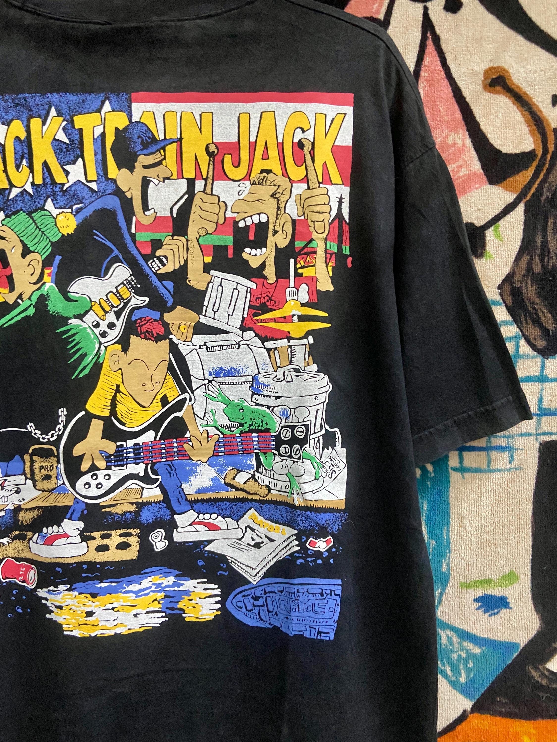 Vintage 90s Black Train Jack 