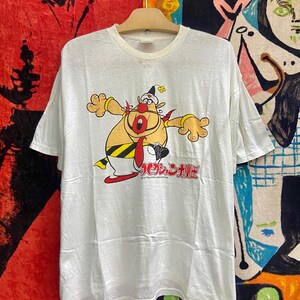 Vintage 90s The Genie Family 1969 Japanese Comedy Fantasy Anime &quot;Bob in Bottle&quot; Graphic T Shirt / Vtg Anime T Shirt Size XL