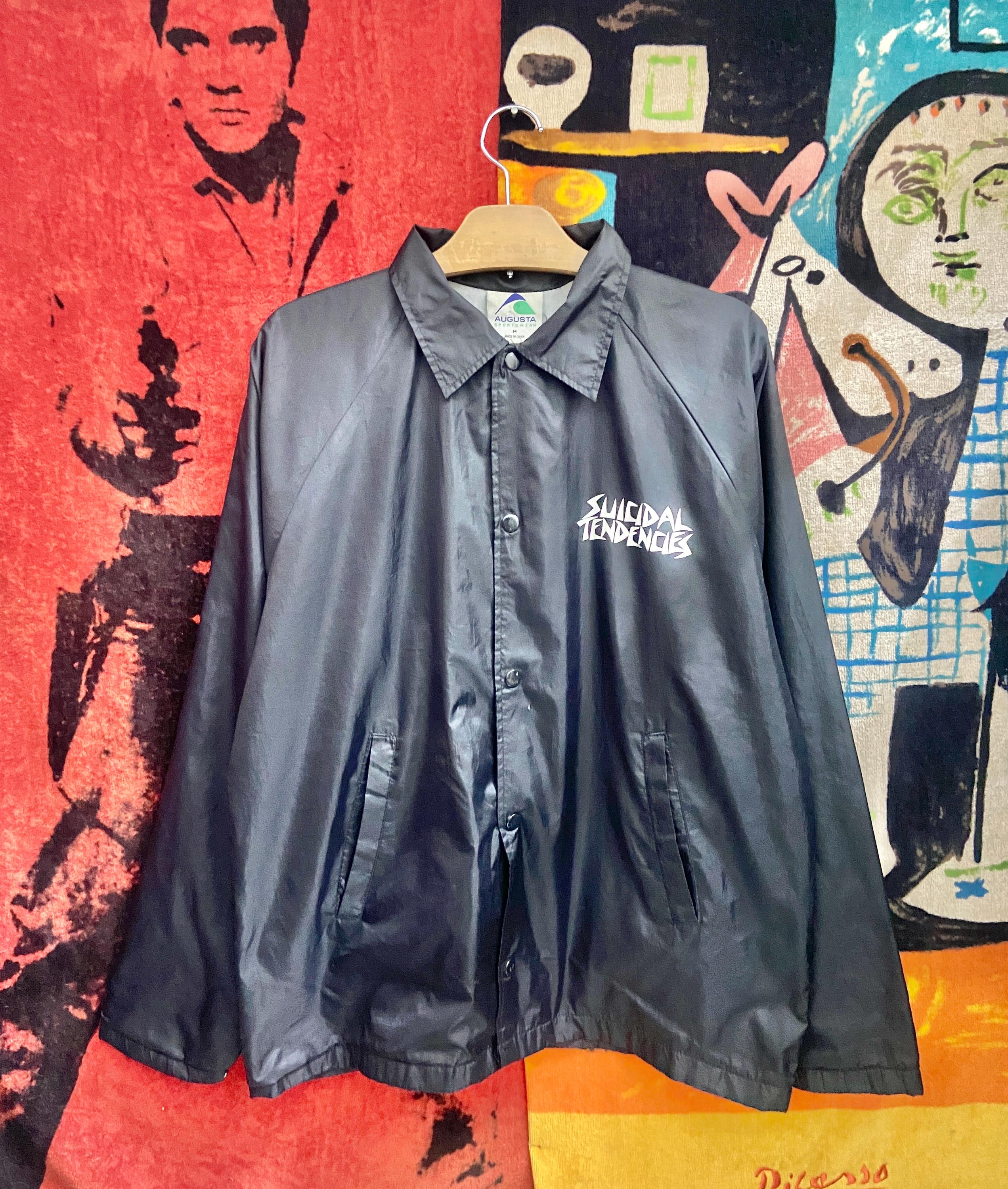 Vintage 90s Rare Original Suicidal Tendenc1es Pushead Art Coach