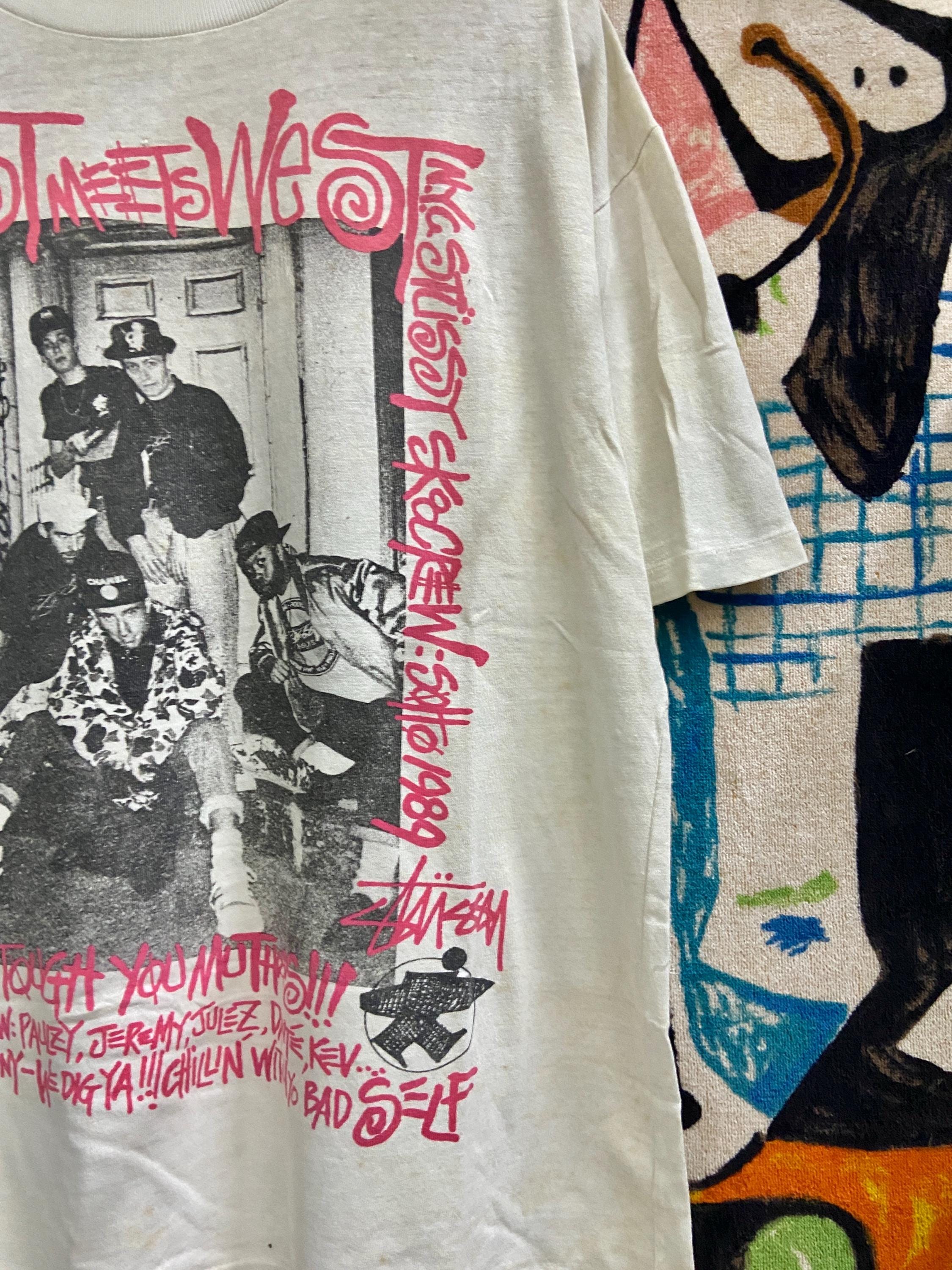 Vintage 80s OG Stussy NYC Crew International Tribe Era