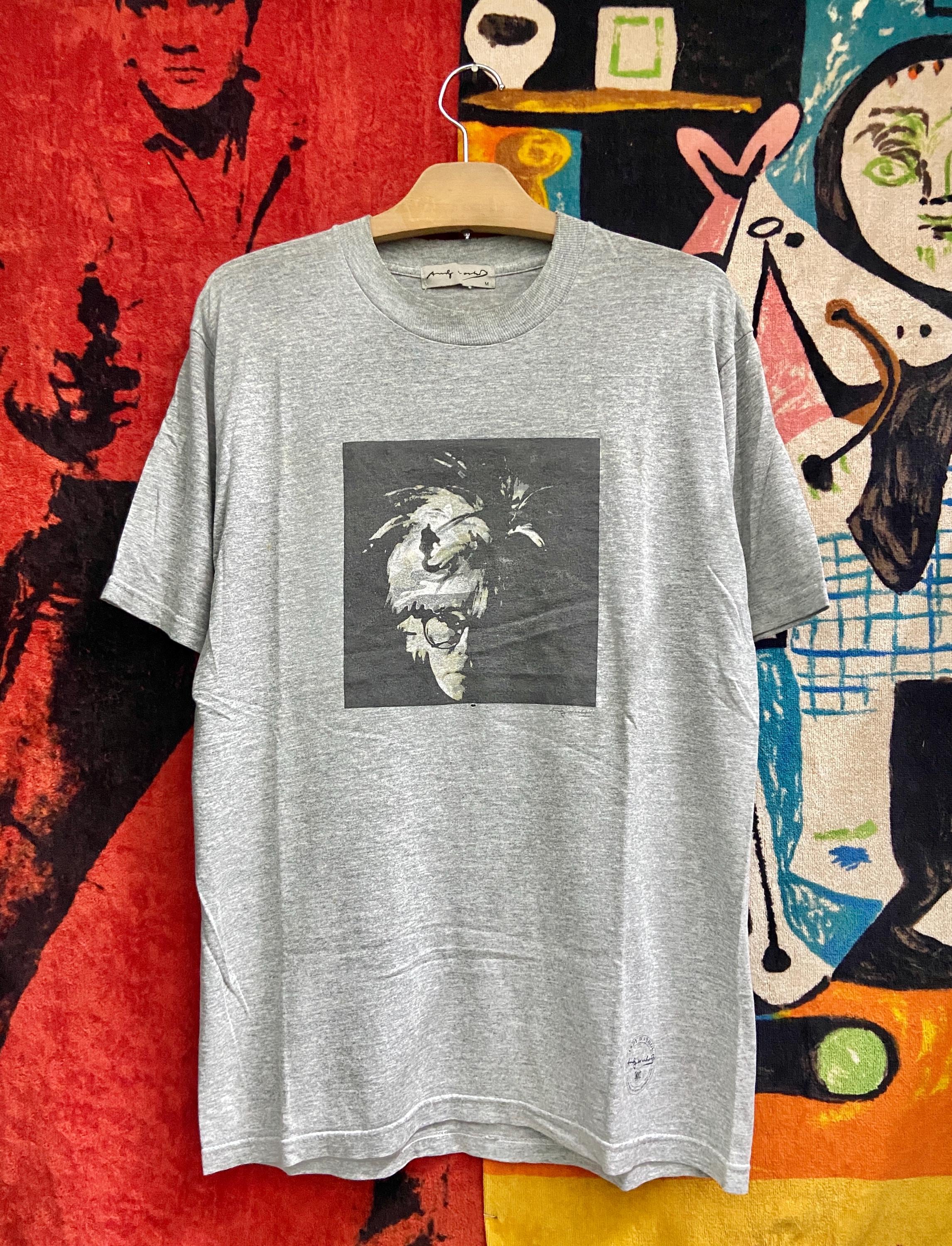 90年代ヴィンテージ アンディ・ウォーホル 自画像 Tシャツ - ポップ 