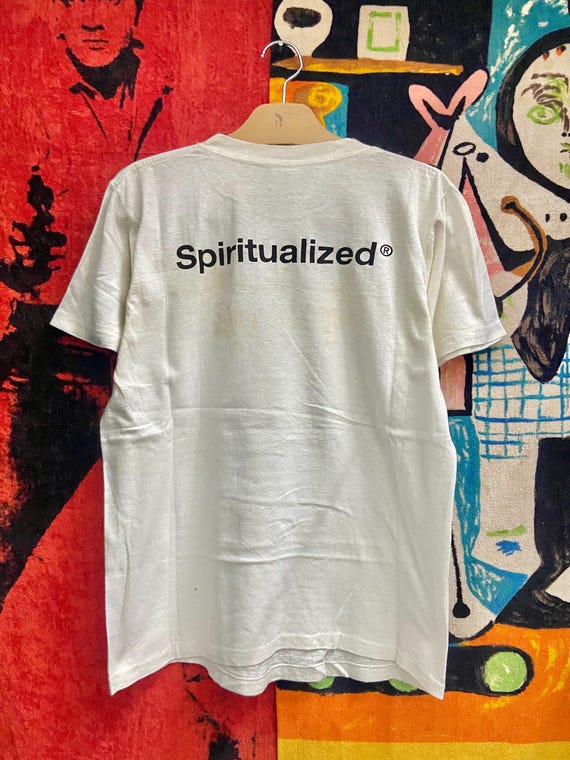 Vintage 90s Spiritualized English Shoegaze Music Band T Shirt