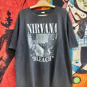 Vintage 90s N1rvana Legendary Grunge Kurt Cobain T Shirt / Vintage 90s Alternative Band T Shirt Size XL