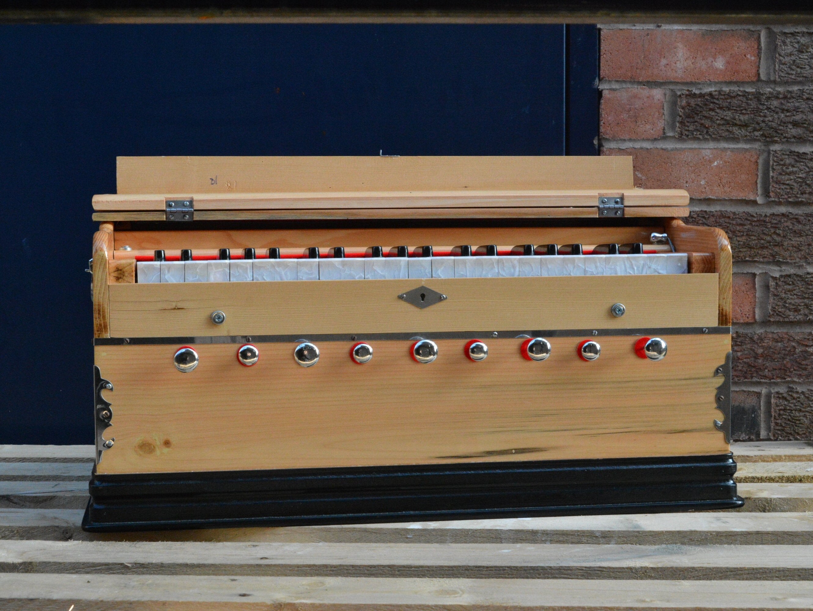 Harmonium Pump Organ Hand Pump Harmonium Free Standing Etsy UK