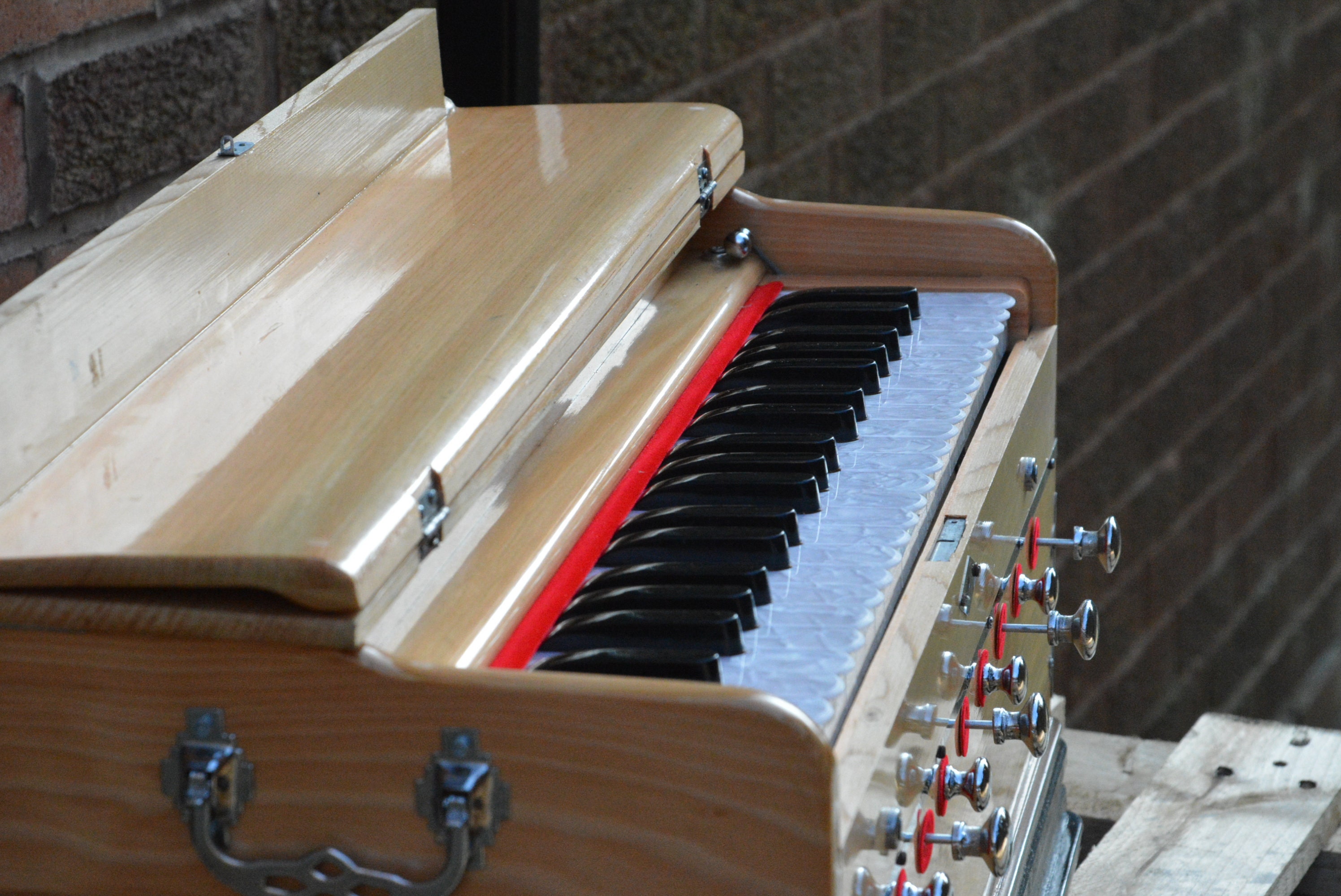 Harmonium Pump Organ Hand Pump Harmonium Free Standing Etsy UK