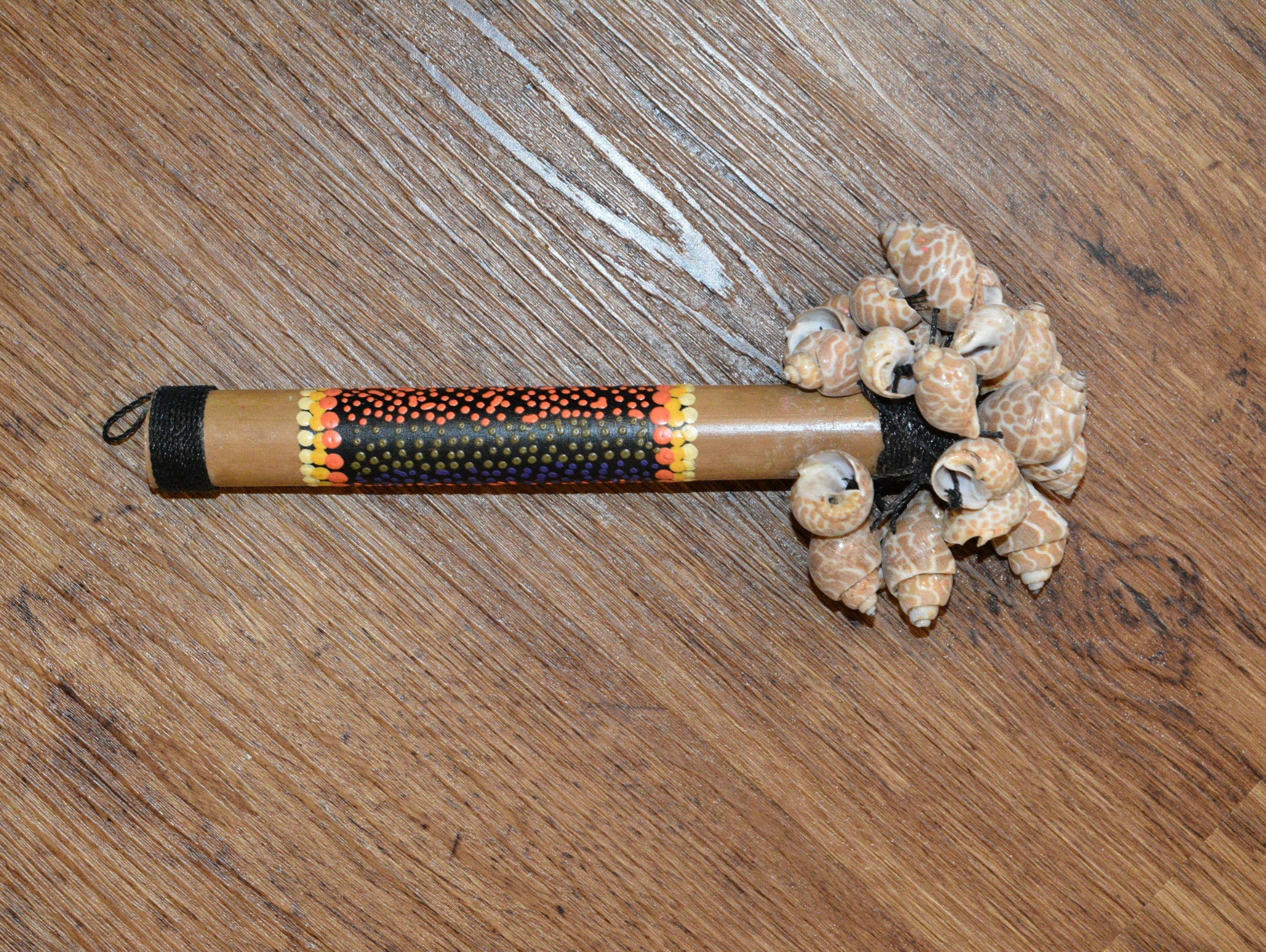 Sea Snail Shell Shaker Sea Snail Shell Maraca Instrument Percussion ...