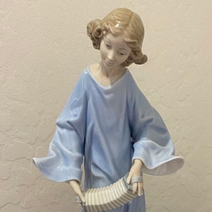 Lladro Figurine Angel with Accordion #1323
