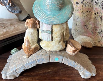 Lladro Figurine #2237 the Old Fishing Hole - Etsy