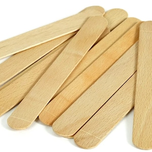 Craft Sticks, Premium Jumbo Craft Sticks, Wood Craft Sticks, Pkg of 300, For Crafting, Mixing and More, Popsicle Sticks, ECO-Friendly Crafts