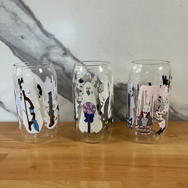 LIMITED RUN Critical Role || Color Changing Glass Cup Series || Critical Role Cup || Iced Coffee Glass || Iced Coffee Cup || Beer Can Cup