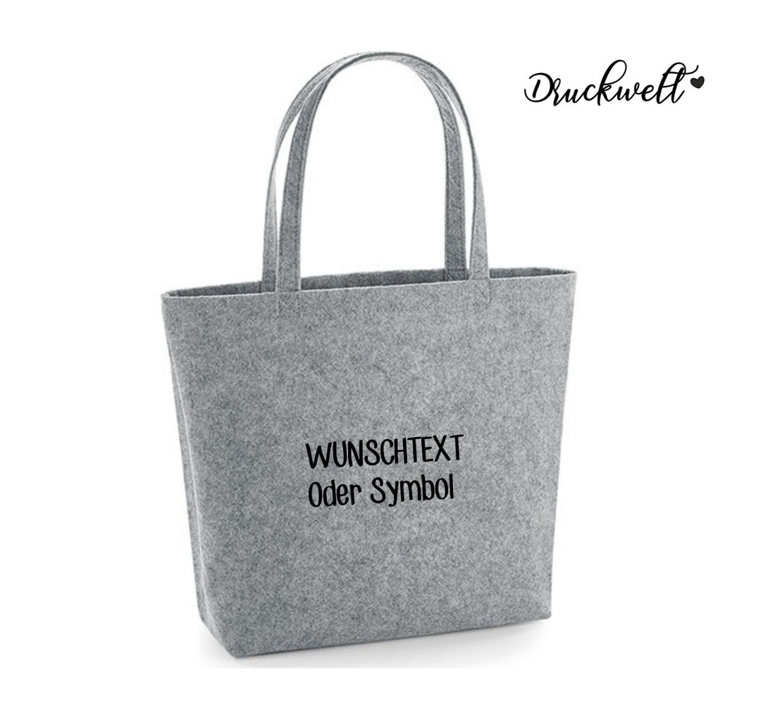 Filztasche Mit Grußkarte - 22x26cm, Weihnachtsmotiv | Perfekt Für Geldgeschenke & Wichteln