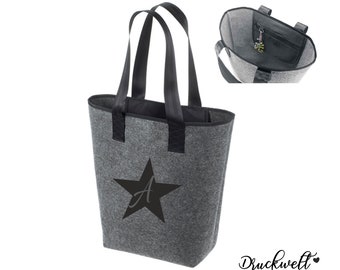 Große Tasche - Filzshopper XL