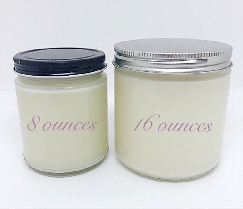 Iced Lemon Cookie Soy Candle Handmade 8 ounce 16 ounce Spring Candle Scents