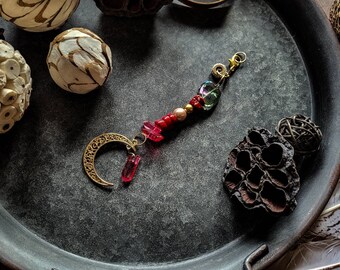 Jeweltone with Tibetan Charms Twisted Bohemian Hair Wrap Extension