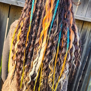Bali - Curly Wavy Synthetic Dreadlocks Dreads Locs Extensions