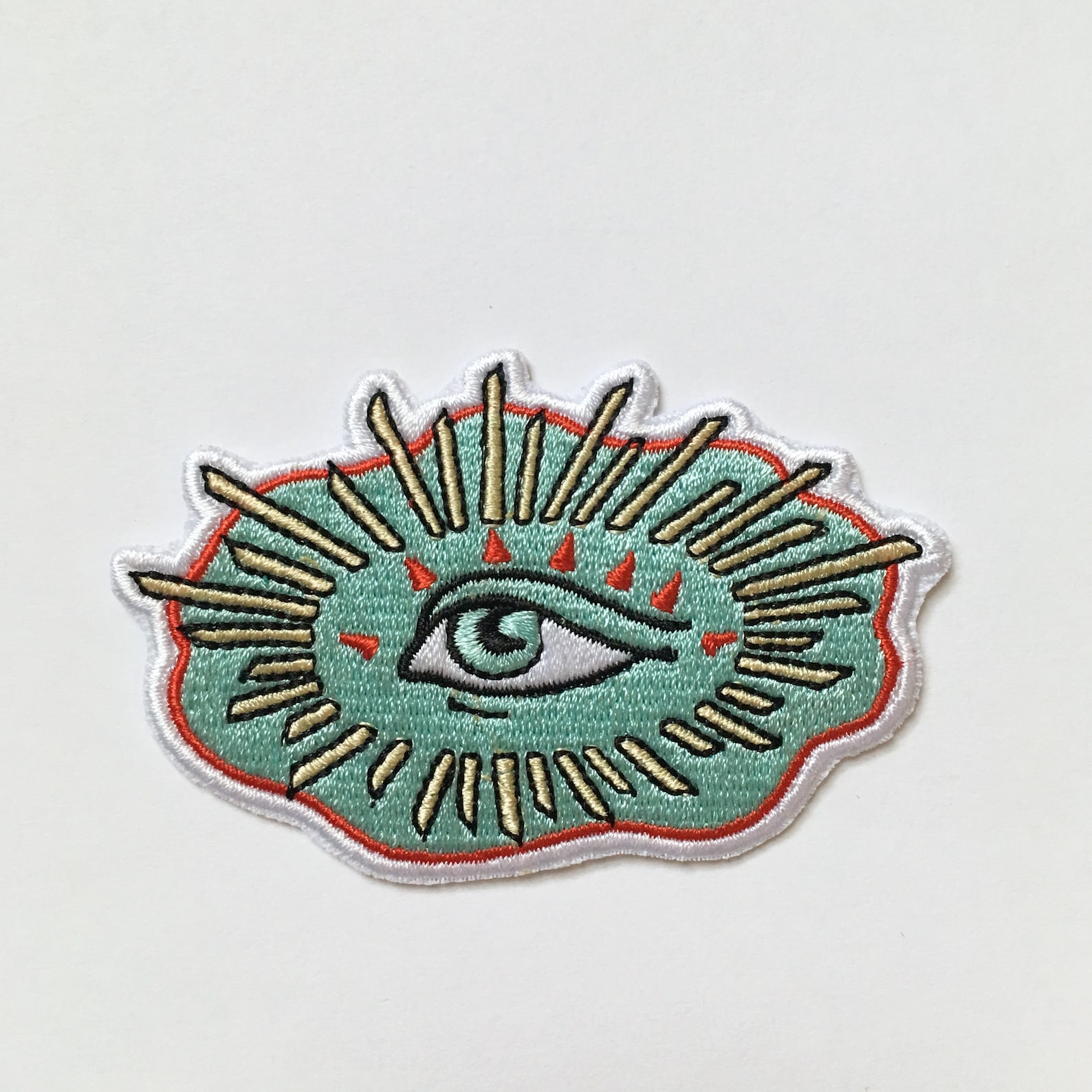 Seeing Eye Patch Embroidered Patch Iron on Patch Sew on Etsy