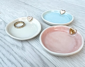 Trinket Dish Gold Heart