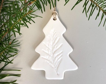 Porcelain Christmas Tree Decoration