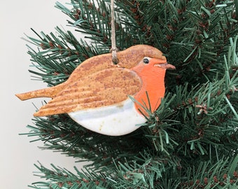 Robin Christmas Tree Decoration