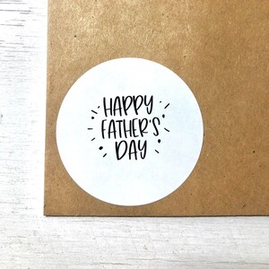 Happy Father’s Day Stickers, Mail Stickers to Dad, Dad Decals, Father’s Day Card Decor.