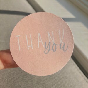 Thank You Stickers Envelope  stickers Business stickers Modern