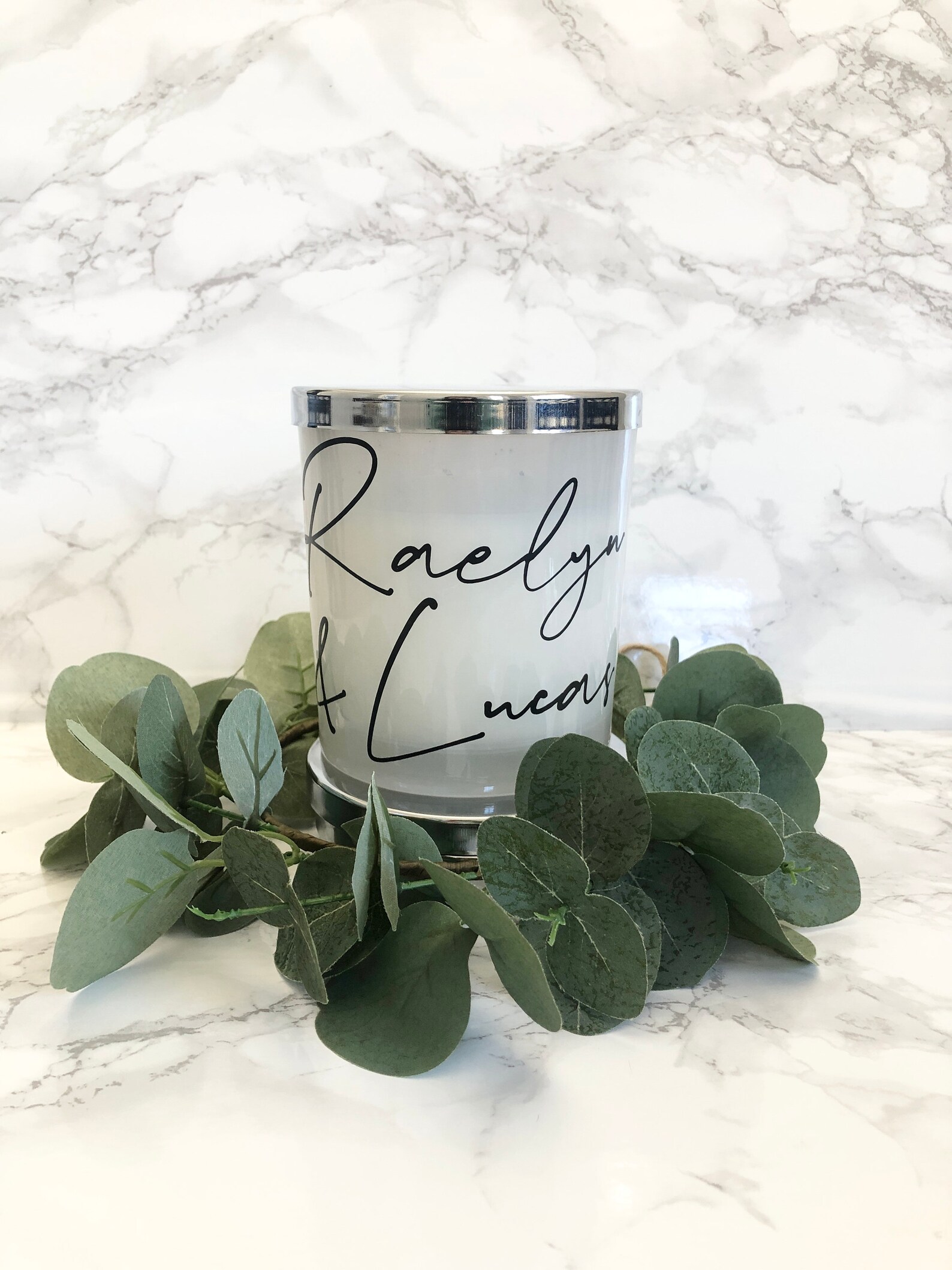 Custom Candle Personalized Candle with Name Scented Candle Etsy