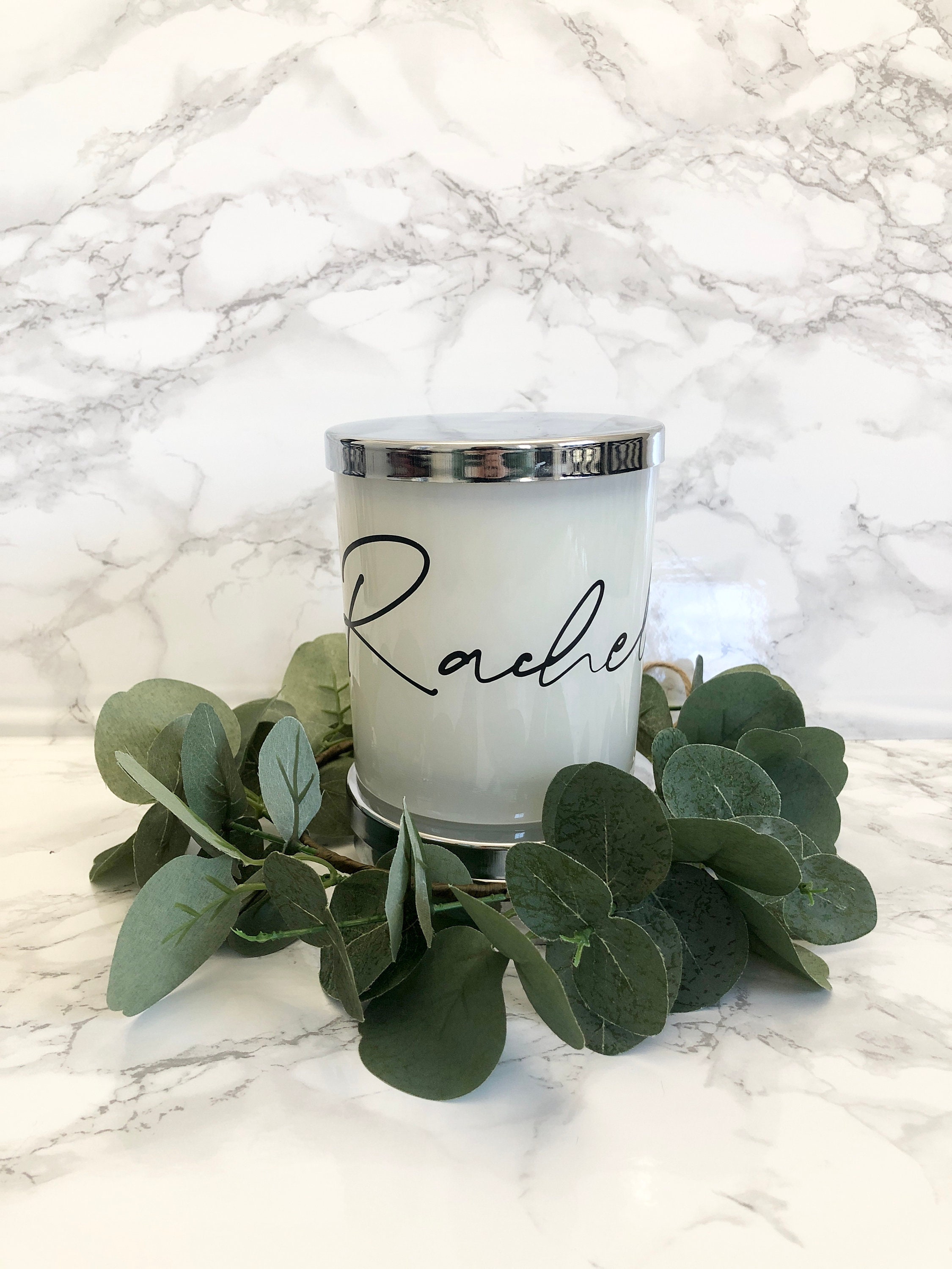 Custom Candle Personalized Candle with Name Scented Candle Etsy