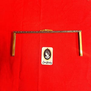 Vintage Purse Frame Gold Bag Frame Craft Purse Making Clasp
