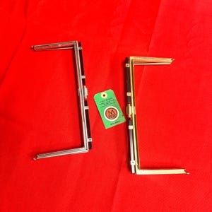 Vintage Bag Frame Gold/Silver Frame Metal Purse Craft