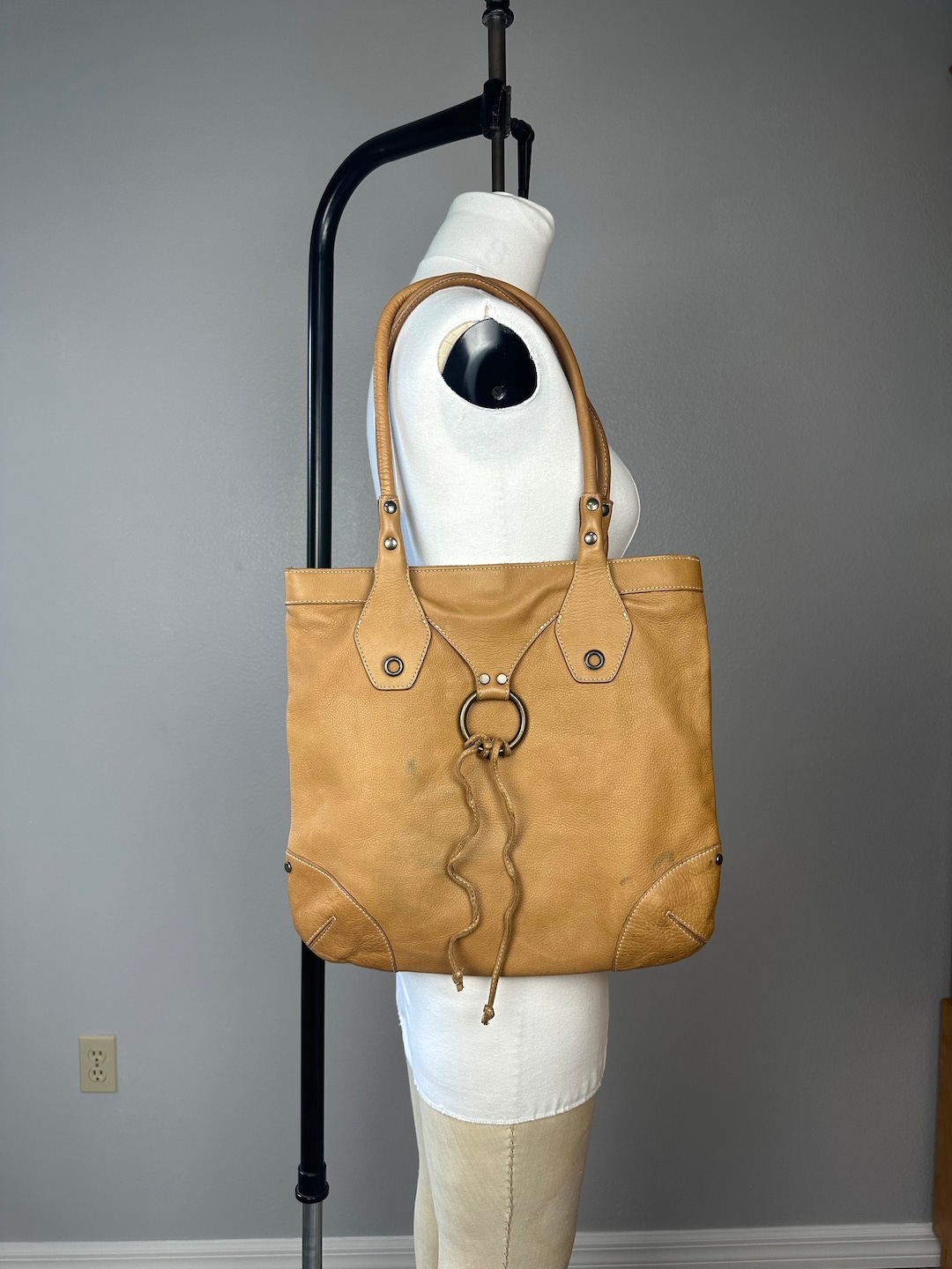 Tanner Women's Shoulder Purse Italy Leather Boho Bag Etsy