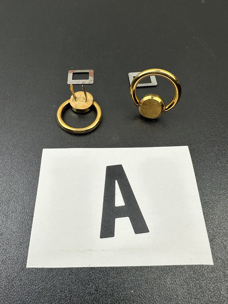 Vintage Handbag Purse Strap Anchors Etsy