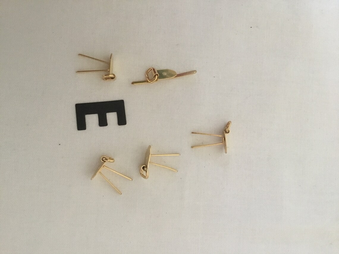 5pcs of Vintage Purse, Handbag, Jewelry, Crafts, Leatherwork Hardware