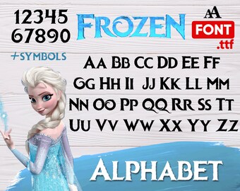 frozen font svg, frozen alphabet, frozen letters, disney frozen, frozen birthday, font ttf, frozen numbers, alphabet font, frozen dxf