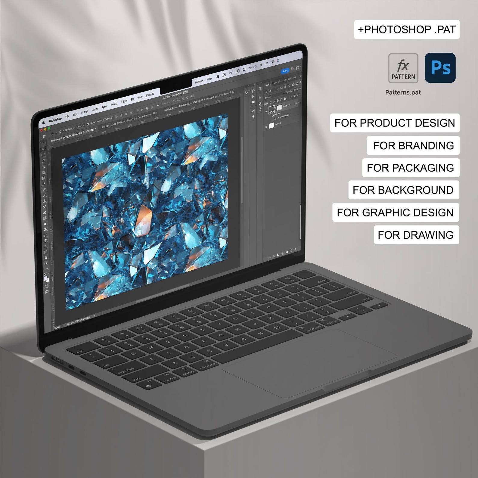 120 Glass Seamless Pattern Background | Digital Seamless Pattern Broken ...