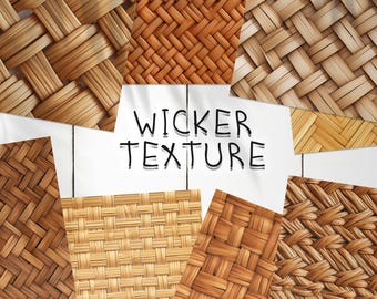 144 Wicker Muster | Digitales Nahtloses Muster Natrliches Rattan Geflecht  | 3D Korb Digitales Papier | Photoshop Bambus Korb Muster - Etsy sterreich