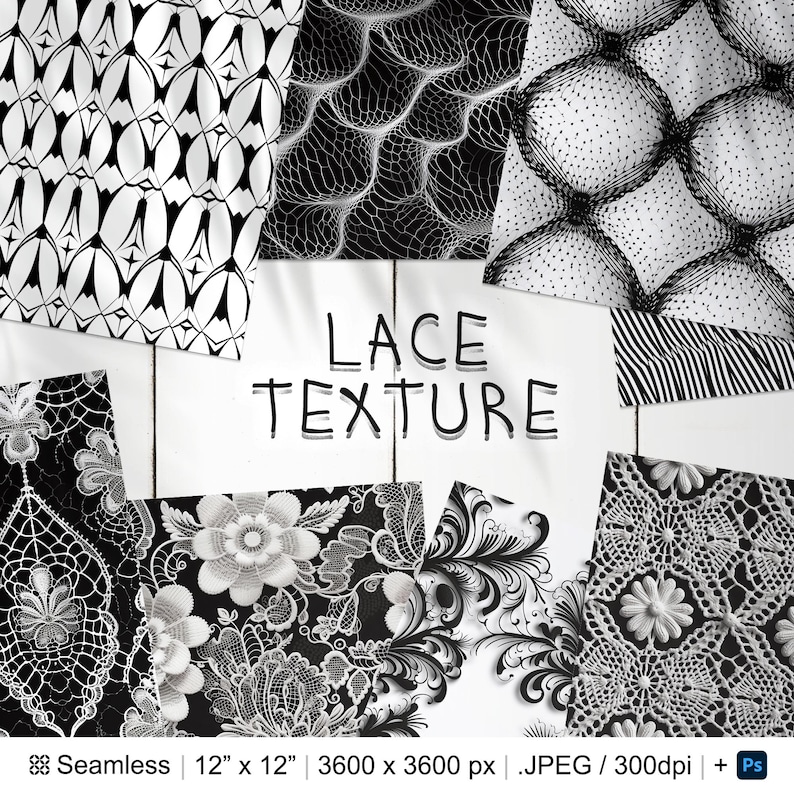 135 Lace Seamless Pattern Background | Digital Seamless Pattern Fishnet ...