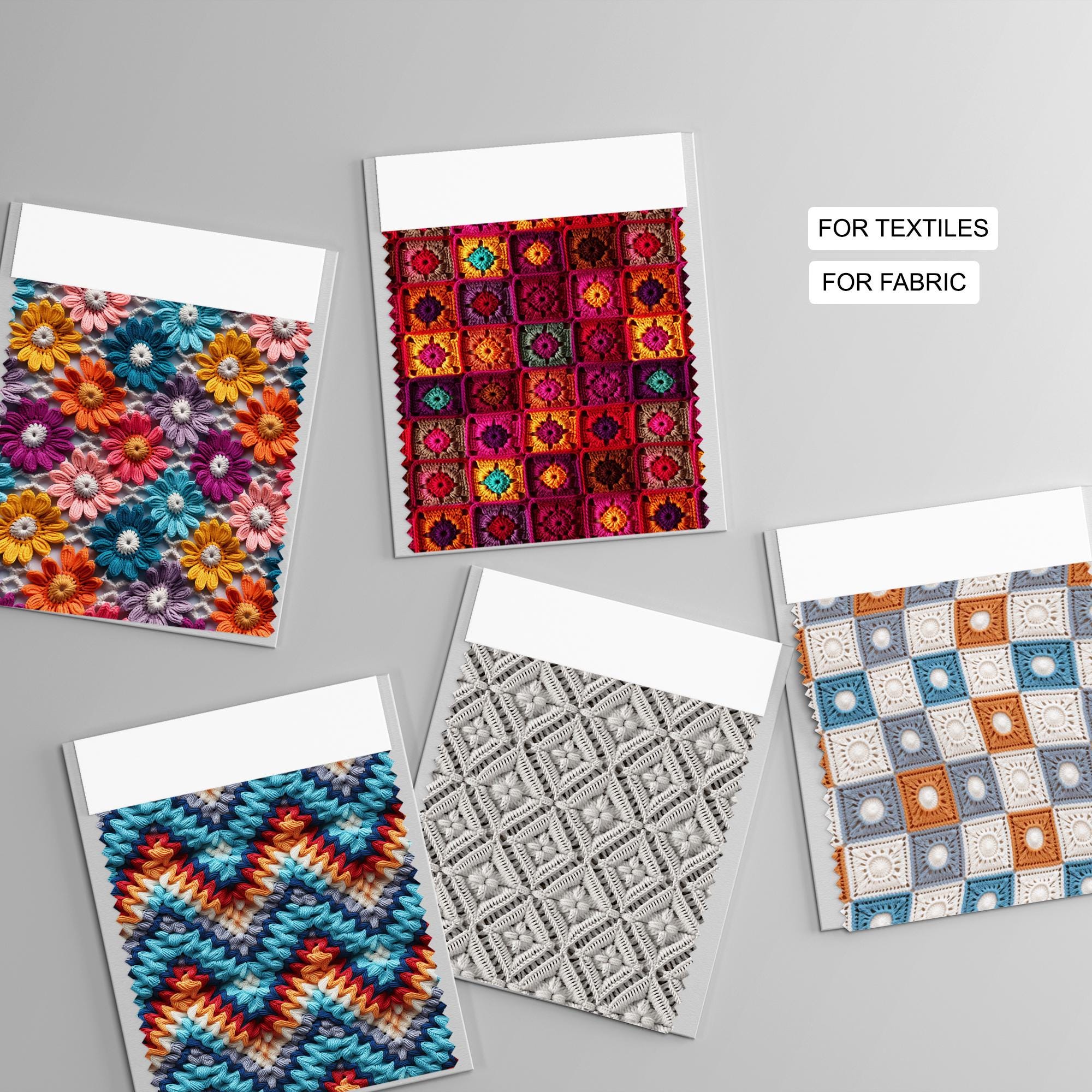 81 Overlay Crochet Seamless Pattern | Digital Seamless Pattern Overlay ...