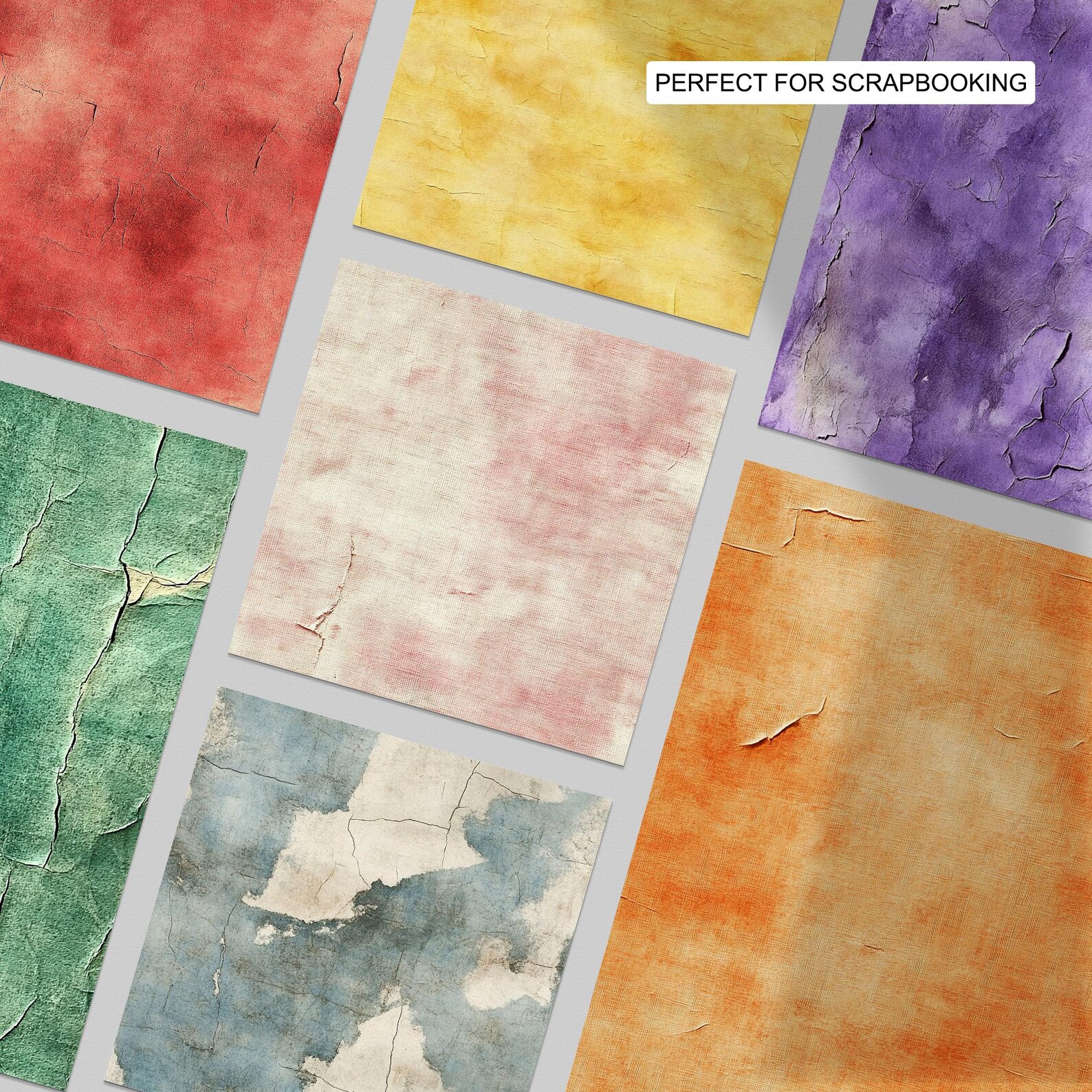 25 Colorful Old Paper Seamless Pattern Background | Canvas Digital ...