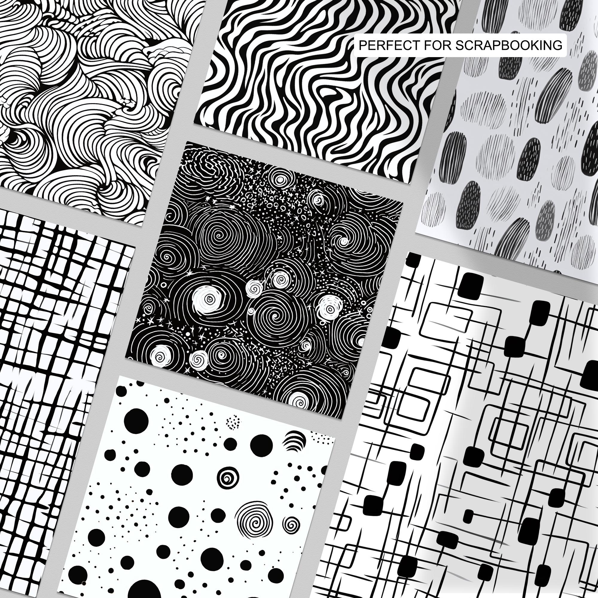 181 Doodle Seamless Pattern | Digital Seamless Pattern Hand Drawn | 3d ...