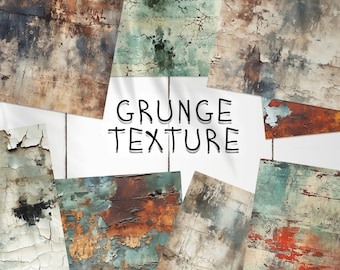 125 Grunge Seamless Pattern | Digital Seamless Pattern Old Wall | 3d Grunge Digital Paper | Photoshop Grunge Walls Patterns | Urban Patterns