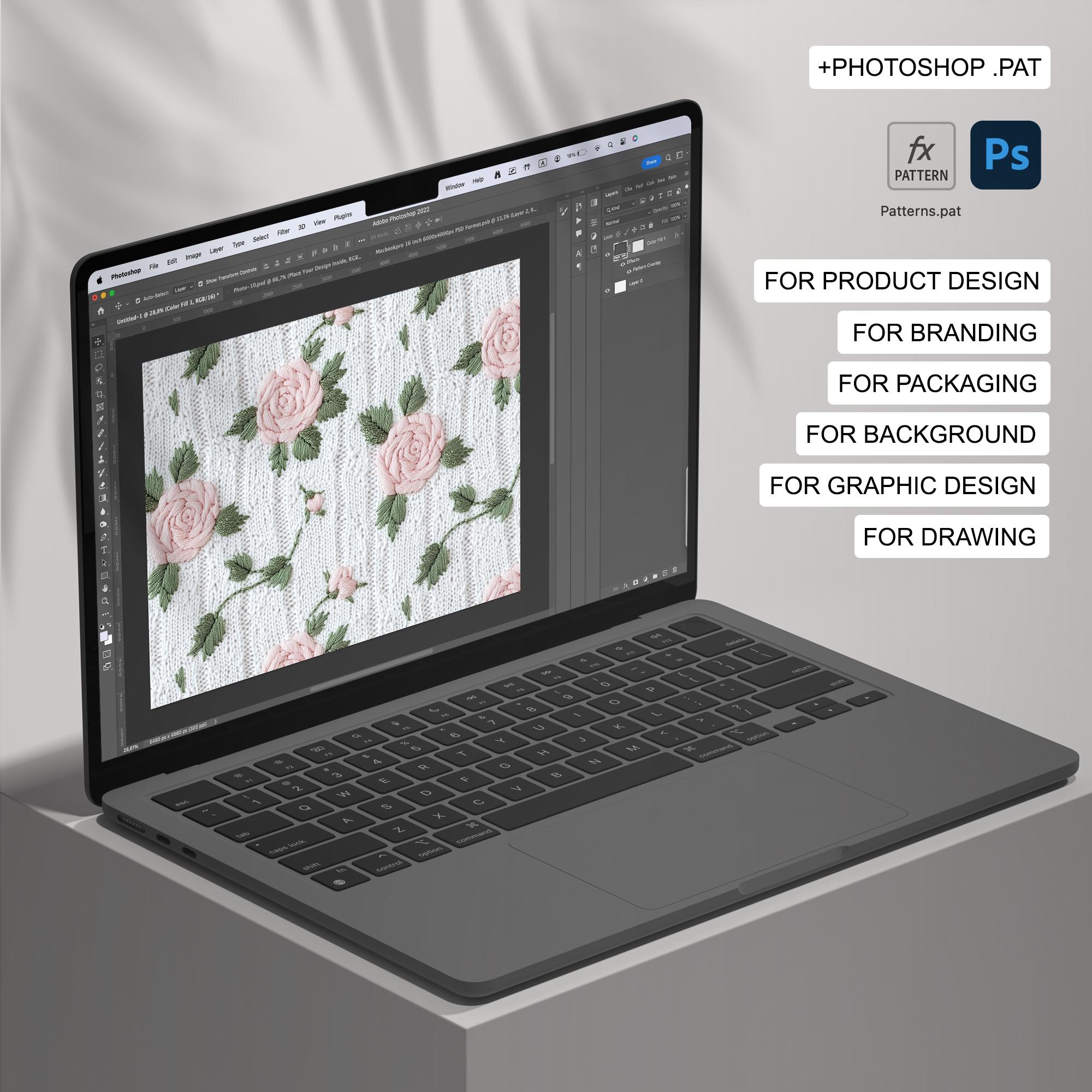 20 Dusty Rose Seamless Pattern | Roses Embroidery Digital Seamless ...