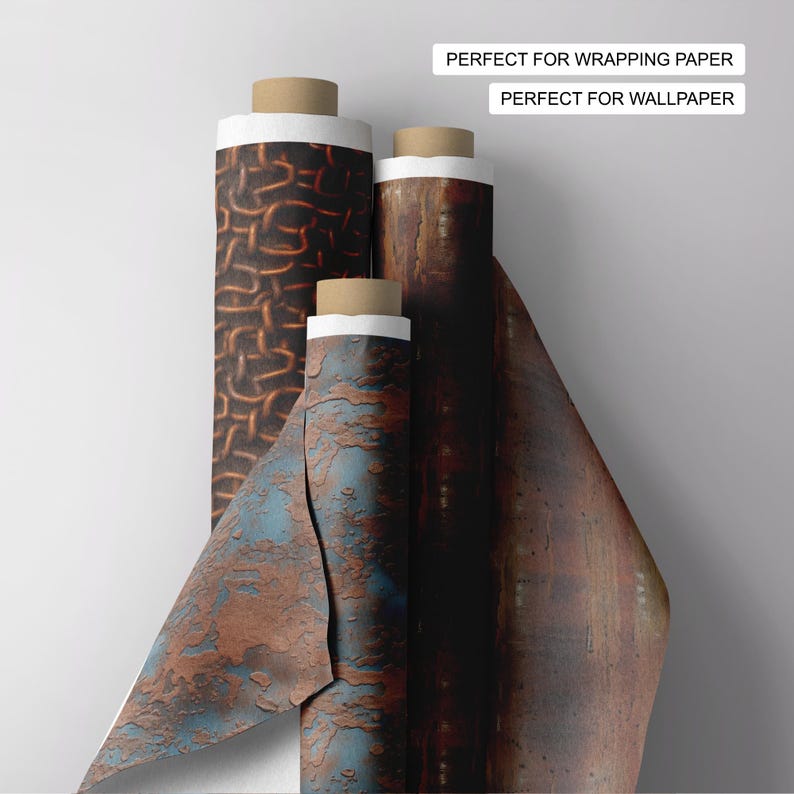 Rust Pattern Ps 133 Rust Seamless Pattern | Digital Seamless Pattern Metal Rust | 3d ...